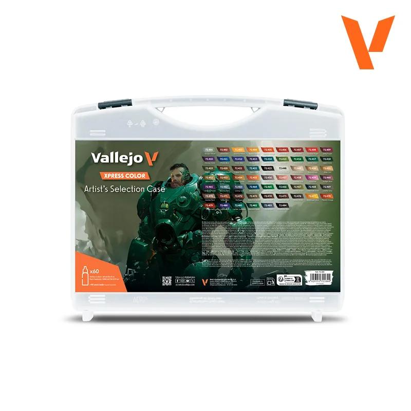 Vallejo Express Color Case Artist Selection 60pc — product photo