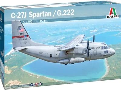 Italeri 1/72 C-27J G 222 Spartan Model Kit — box art