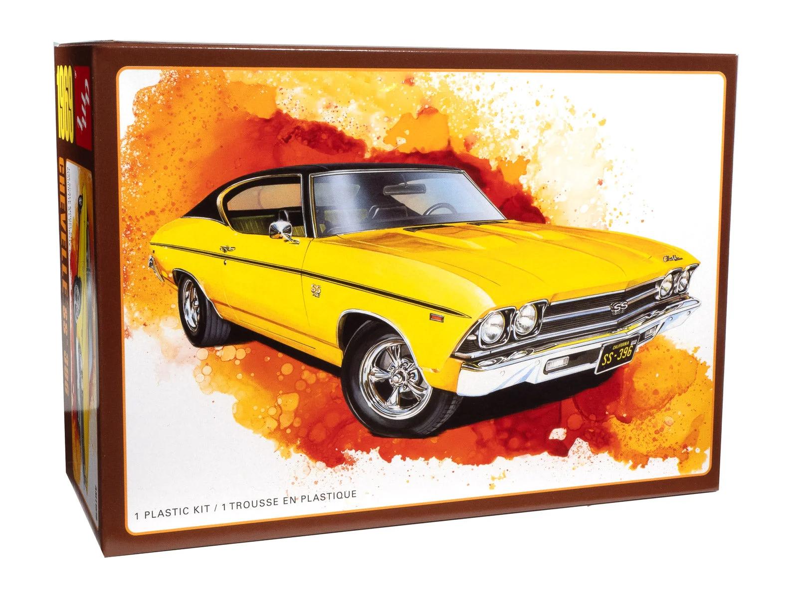 AMT 1/25 1969 Chevrolet Chevelle Ss 396 Model Kit — official product photo 1