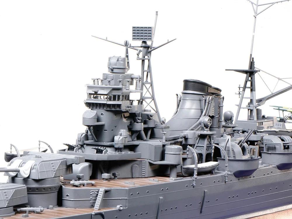 Tamiya 1/350 Japanese Cruiser Mogami Model Kit — official product photo 3