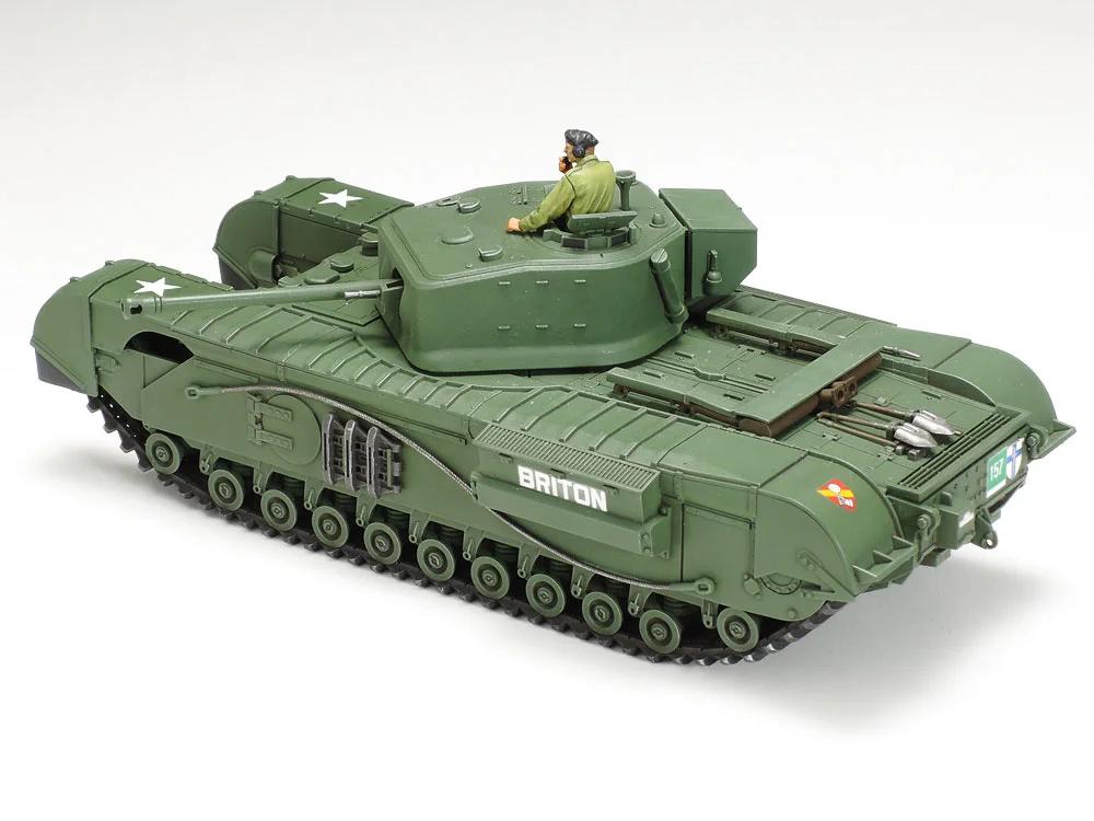 Tamiya Brit Churchill MK Vii Croc 48 Model Kit — official product photo 3