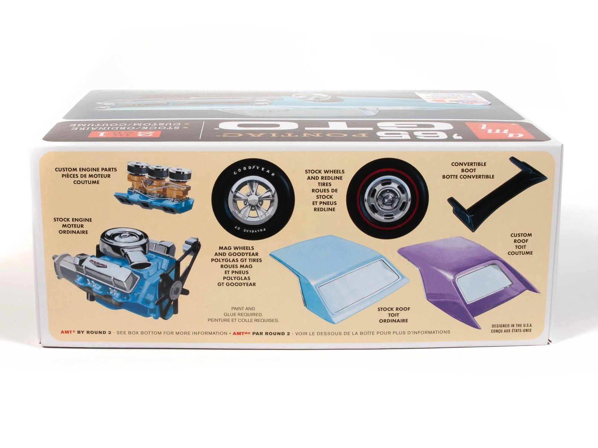 AMT 1/25 65 Pontiac Gto Model Kit — official product photo 4