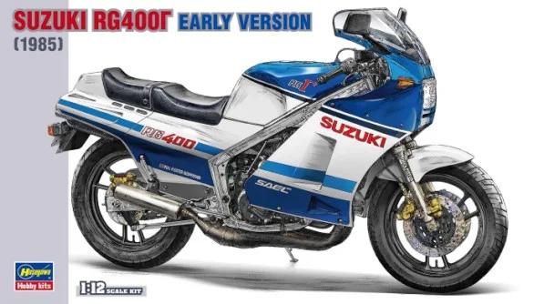 Hasegawa 1/12 1985 Suziki Rg400 Model Kit — box art