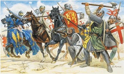 Italeri 1/72 Xi Century Crusaders34 Model Kit — official product photo 1
