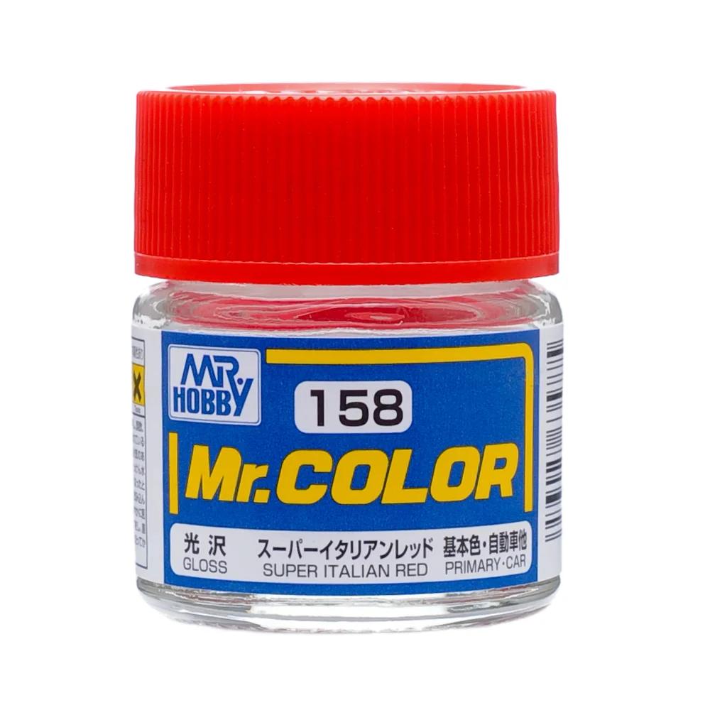 Mr. Hobby Mr. Color Super Italian Red (C158) 10 ml — official product photo 1