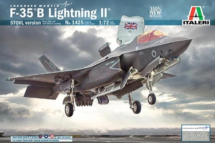 Italeri 1/72 F-35B Lightning II V Syol Model Kit — box art