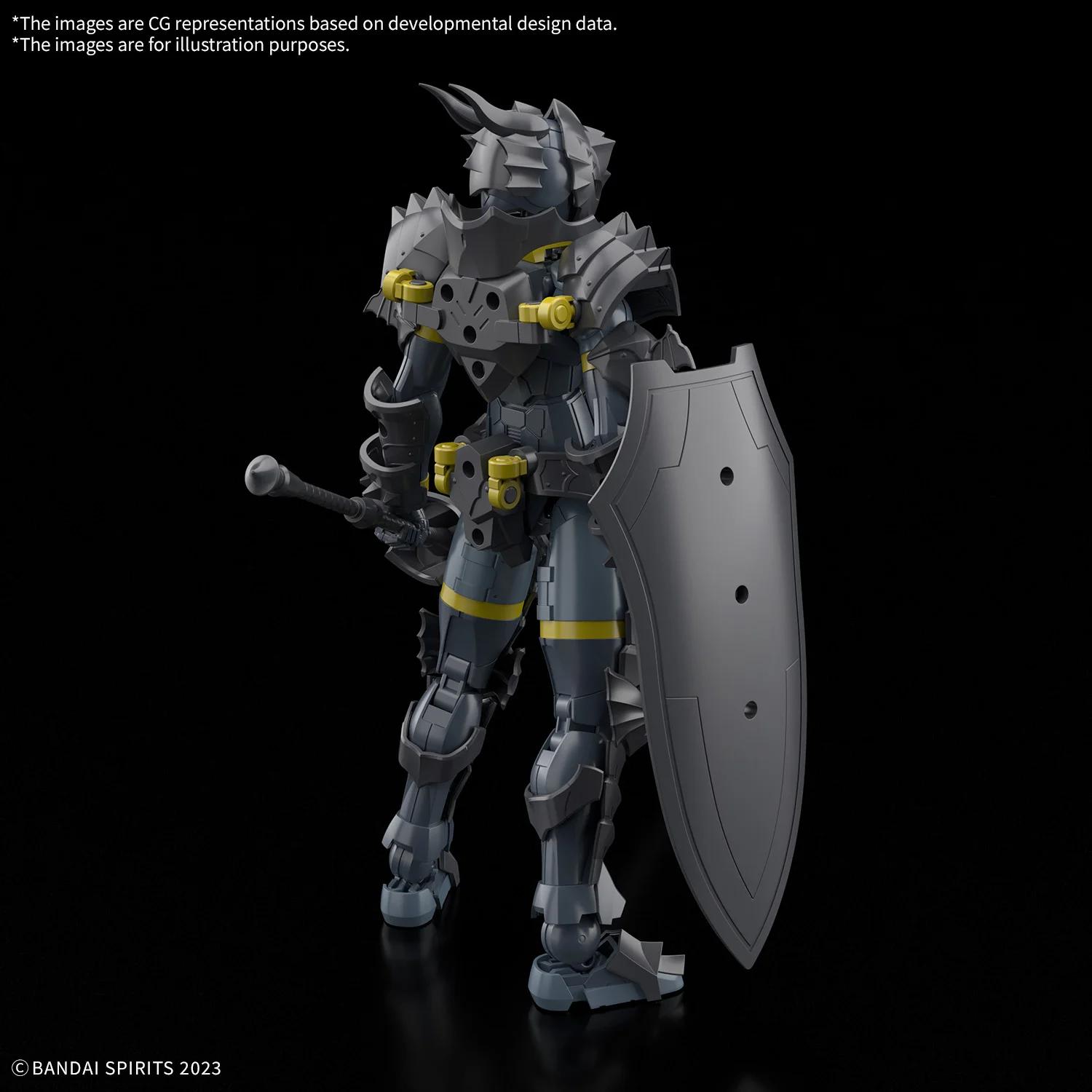 Bandai 1/144 30MF Rosan Lancer Model Kit — official product photo 2
