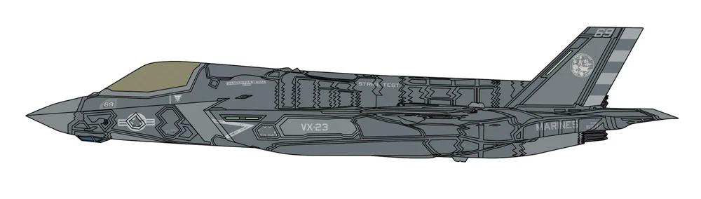 Hasegawa 1/72 F-35 Lightning Iib Versionusn Model Kit — official product photo 2