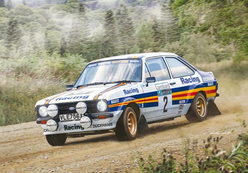 Italeri 1/24 Ford Escort Rs1800 MK II Model Kit — box art