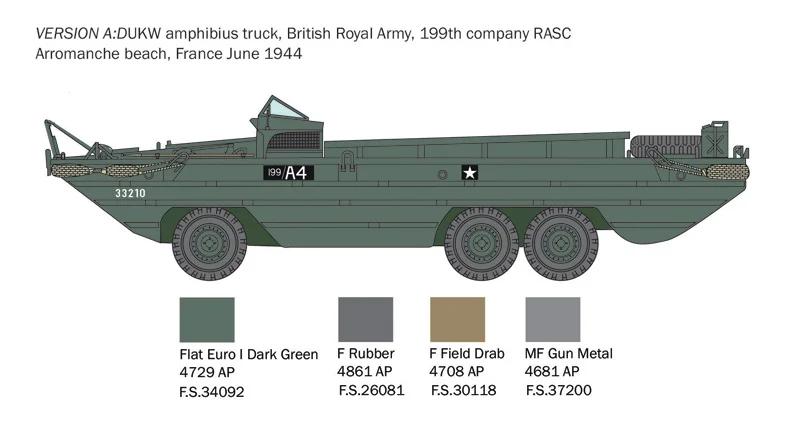 Italeri 1/35 Dukw Model Kit — official product photo 5