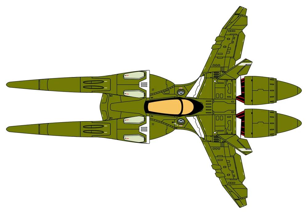Hasegawa 1/72 TR-5 Crusher Joe Harpy Nero Model Kit — official product photo 6