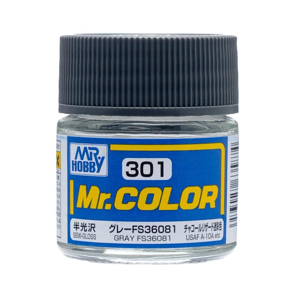 Mr. Hobby Mr. Color Gray FS36081 (C301) 10 ml — official product photo 1