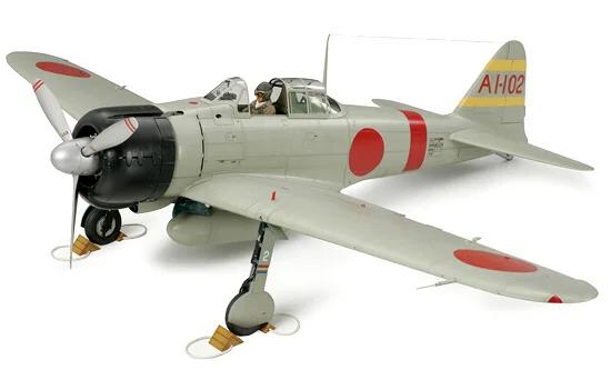 Tamiya 1/32 A6m2b 21 Zero Model Kit — box art