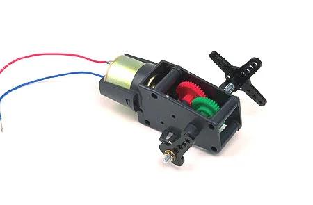 Tamiya Worm Gearbox H E Model Kit — box art