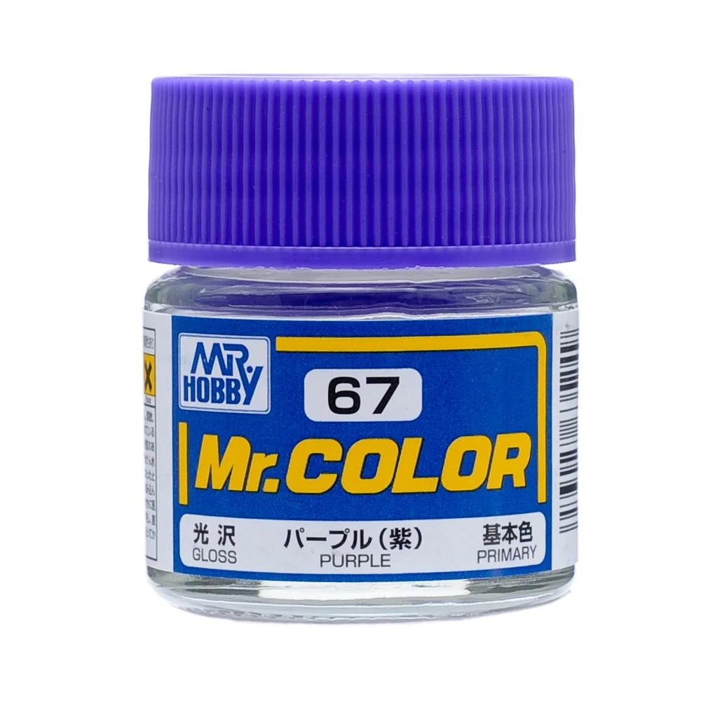 Mr. Hobby Mr. Color Purple (C67) 10 ml — official product photo 1