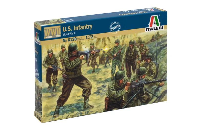 Italeri 1/72 WWII American Infantry Model Kit — official product photo 2