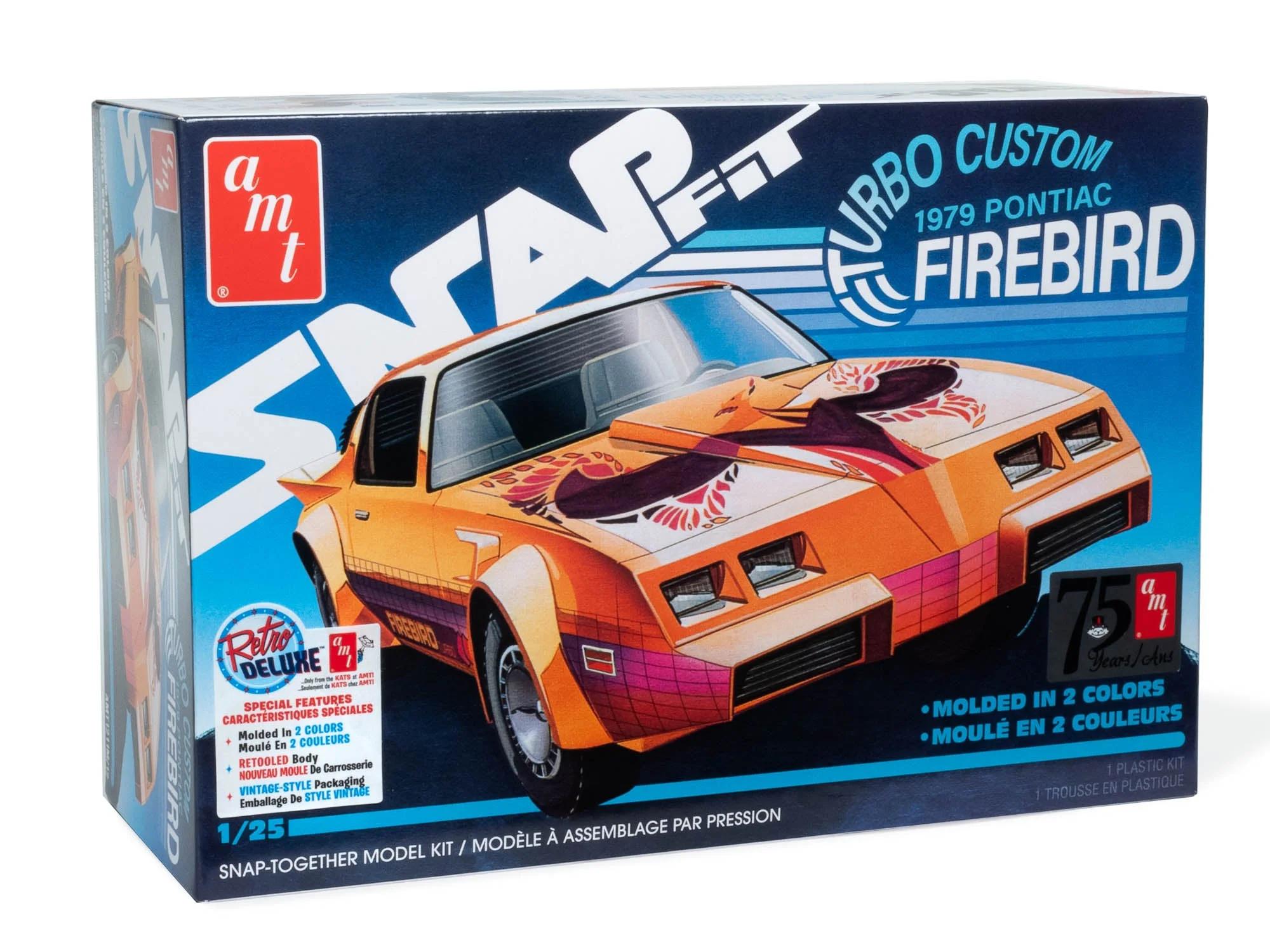 AMT 1/25 79 Pontiac Firebird Turbo Model Kit — official product photo 1