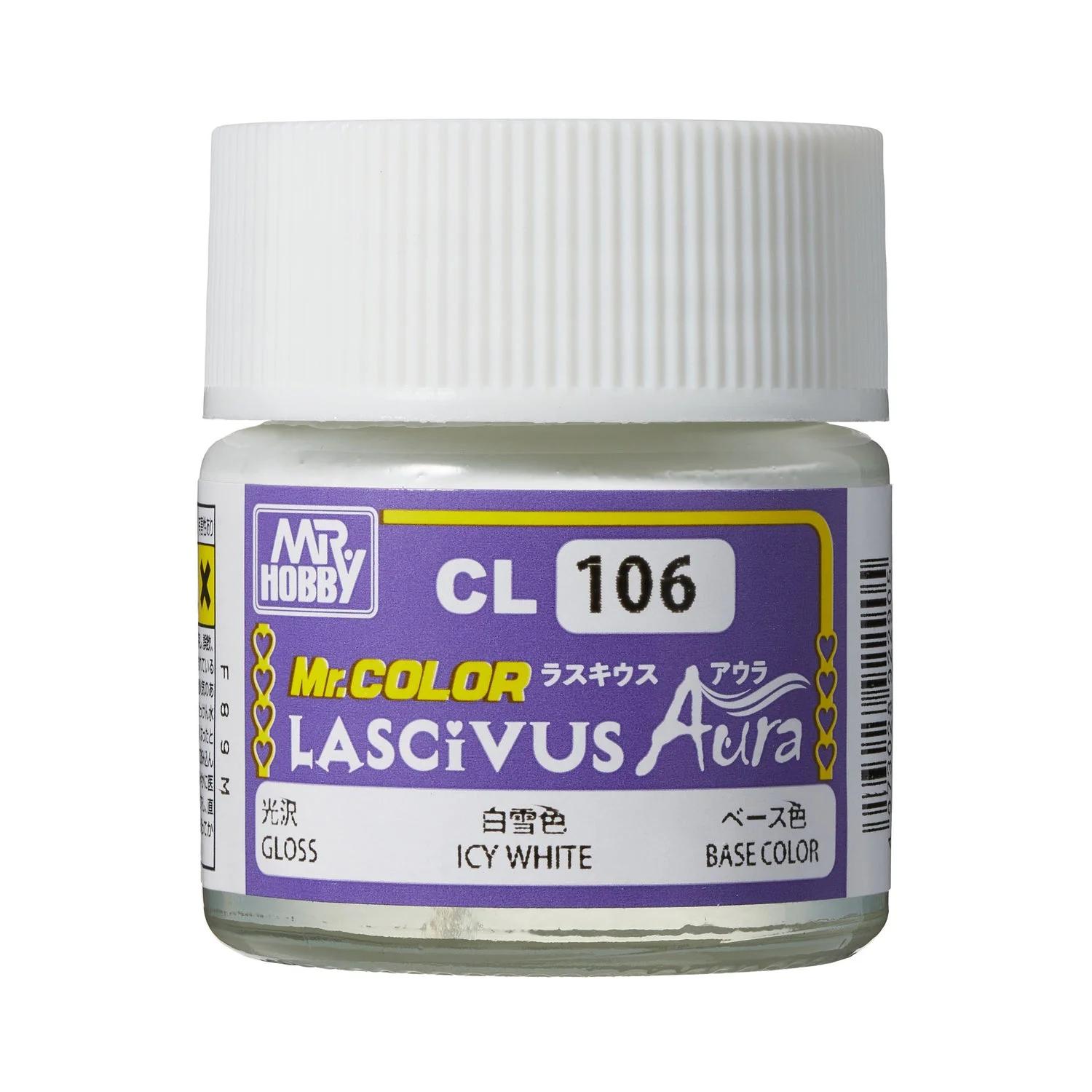 Mr. Color LASCIVUS Aura CL106 Gloss Icy White 10ml — product photo