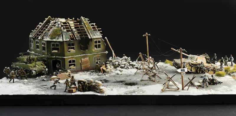 Italeri 1/72 Bastogne Siege Mdf Model Kit — official product photo 6