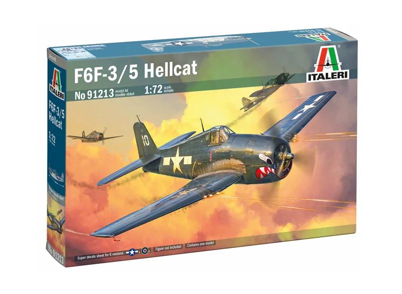 Italeri 1/72 Grumman F6f-3 5 Hellcat Model Kit — box art
