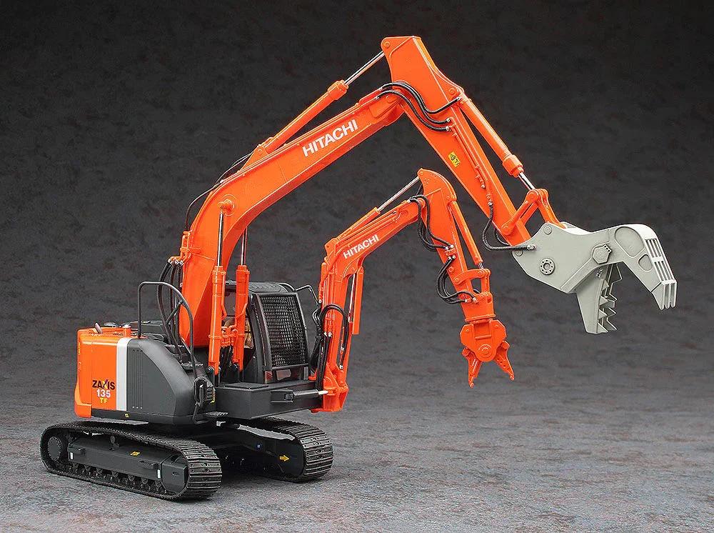 Hasegawa Hitachi Dbl Arm Workingmachine Astaco 35 Model Kit — official product photo 2
