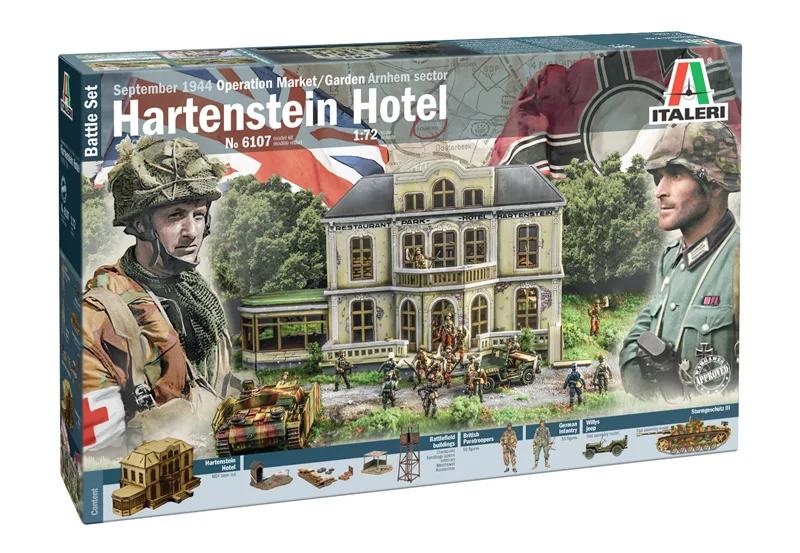 Italeri 1/72 Operation Market Garden Hotel Model Kit — box art