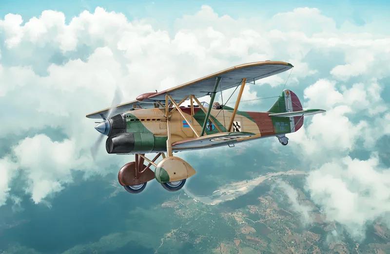 Italeri 1/72 Fiat Cr32 Freccia Model Kit — official product photo 1