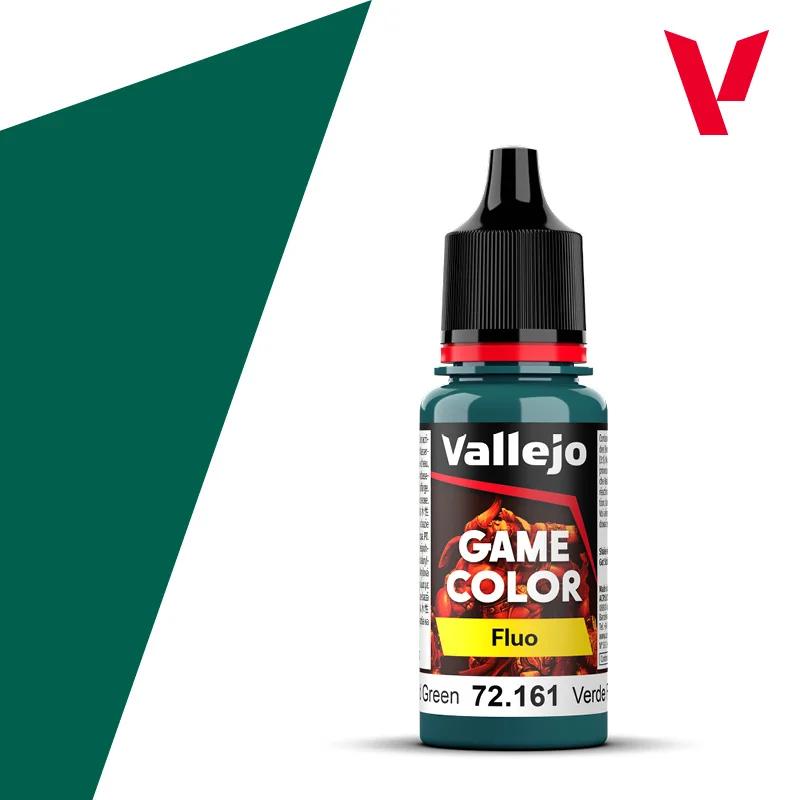 Vallejo Game Color Fluorescent Cold Green 6pk — product photo