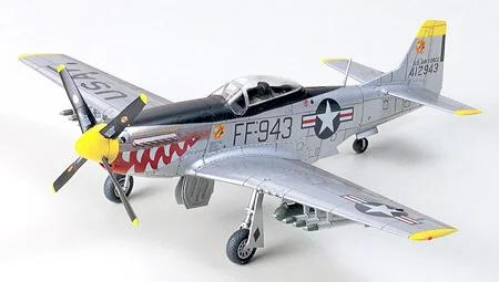 Tamiya 1/72 F-51 Mustang Korean War Model Kit — box art