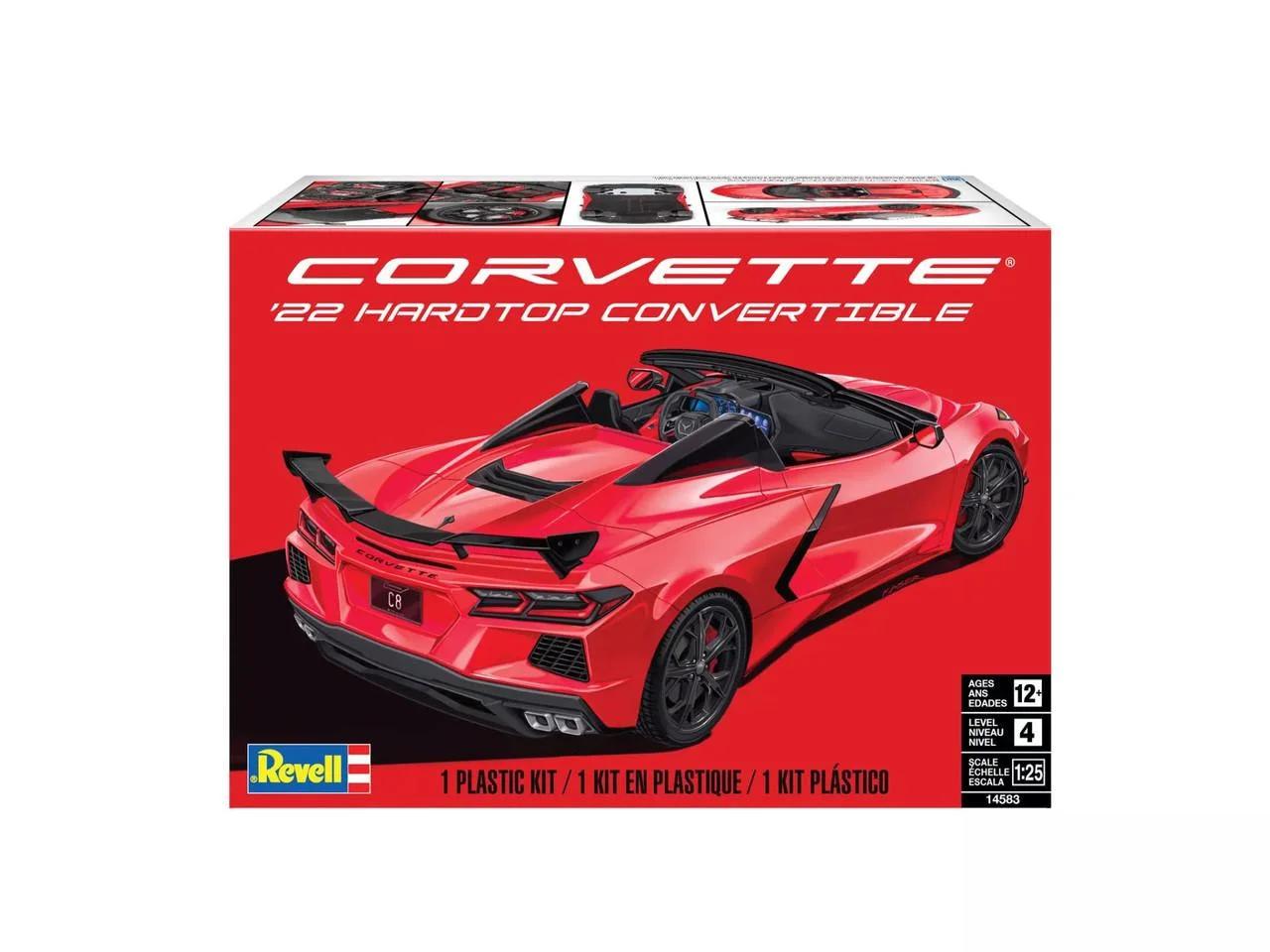 Revell 1/24 22 Corvette Hardtop Conv Model Kit — official product photo 1