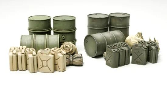 Tamiya 1/48 Jerry Can Set Model Kit — box art