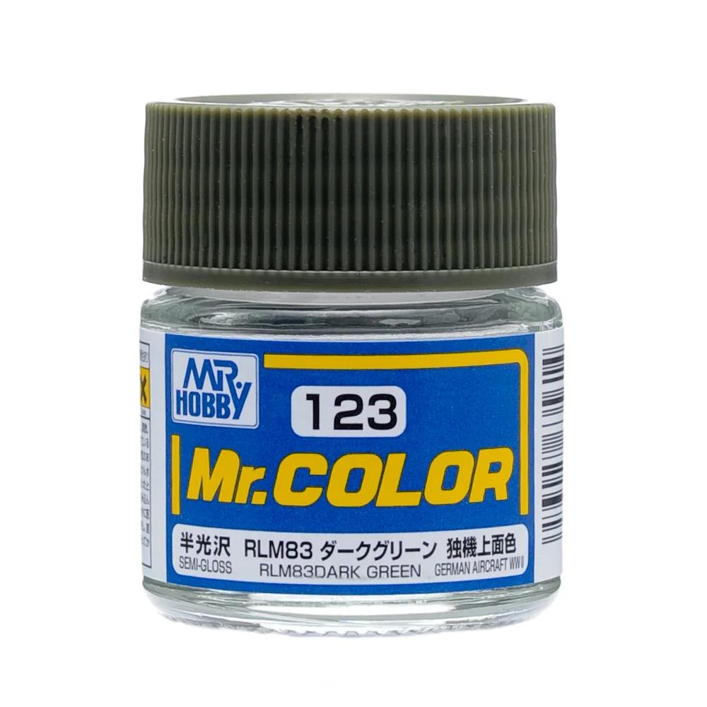 Mr. Hobby Mr. Color RLM83 Dark Green (C123) 10 ml — official product photo 1