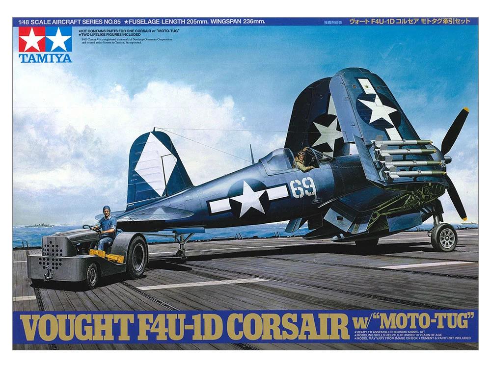 Tamiya 1/48 F-4U1D Corsair W Tug Model Kit — official product photo 1
