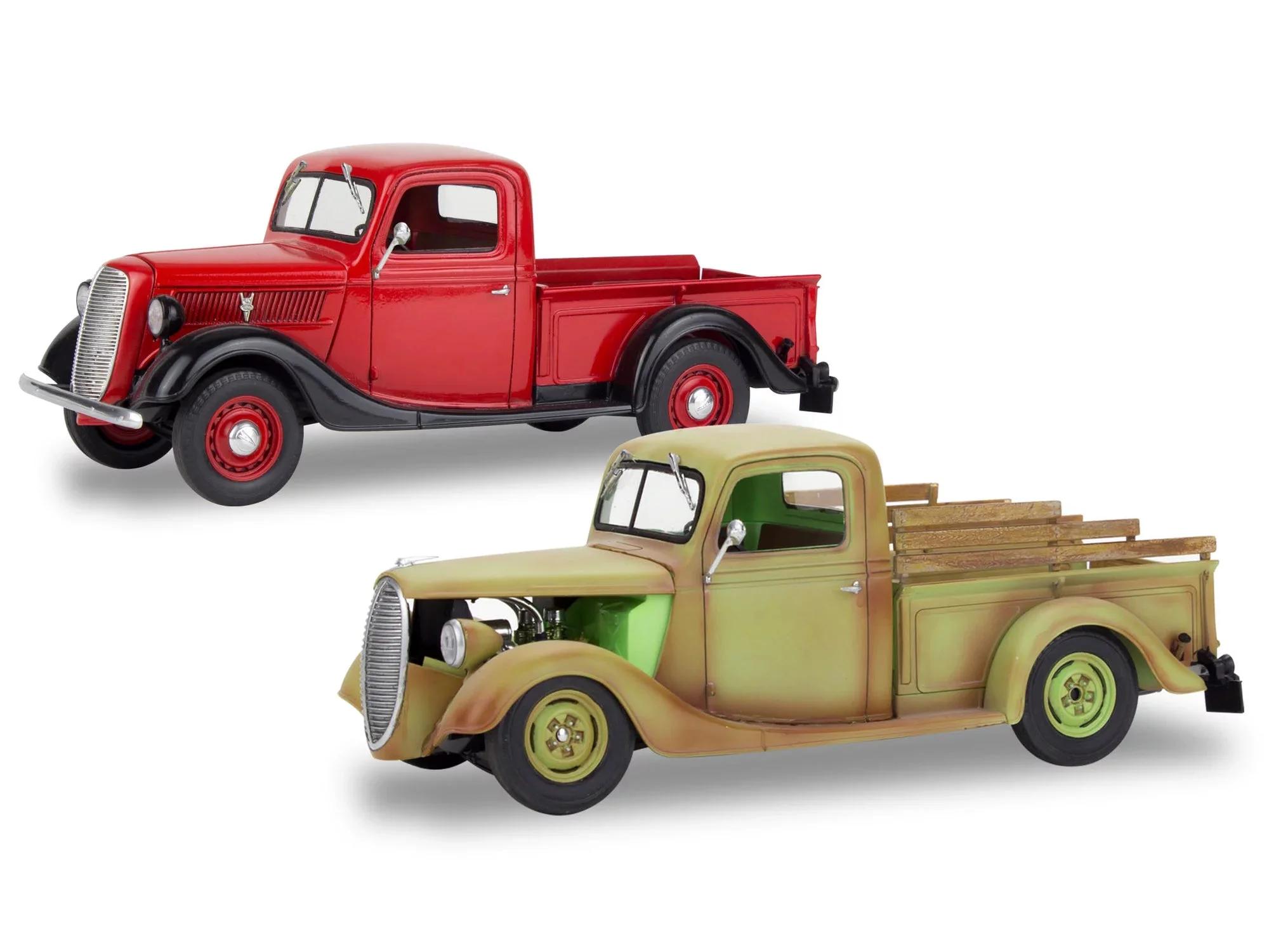Revell 1/25 37 Ford Pickup 2n1 W Surfboard Model Kit — official product photo 1