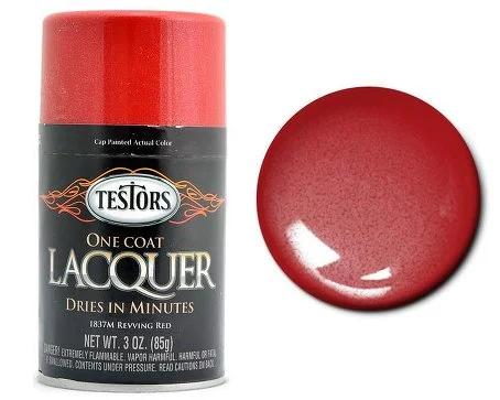 Testors Revving Red Laq Spray 3 11 69