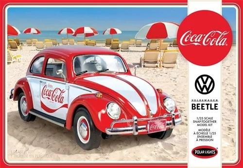 Polar Lights Vw Beetle Snapcoca-cola Model Kit — box art