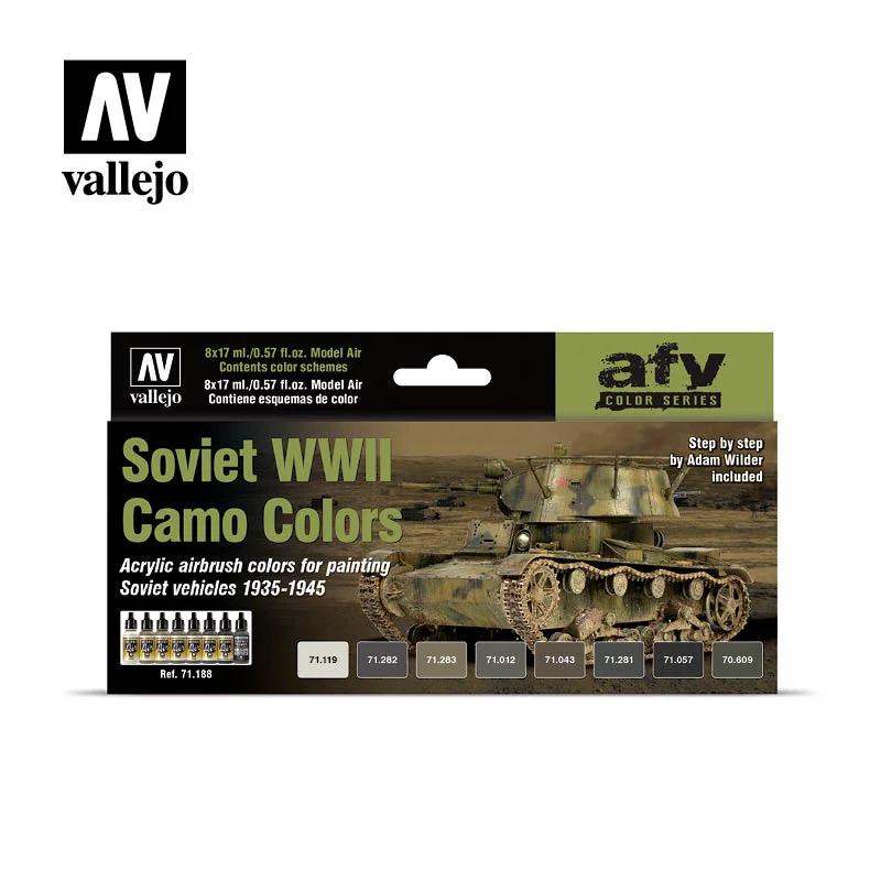 Vallejo Air Soviet Ww2 Camo 8 Color Set — product photo