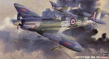 Hasegawa 1/48 Spitfire MK Ixc RAF Fighter Model Kit — box art