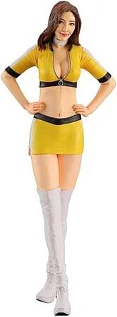 Hasegawa 1/12 12 Real Figure 20 Paddock Girl V 2 Model Kit — box art