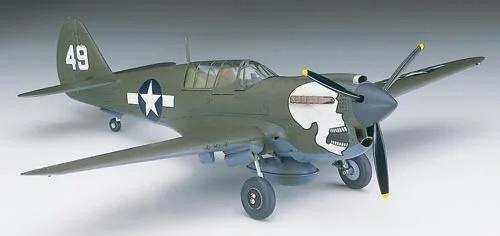 Hasegawa 1/72 P-40N Warhawk Model Kit — box art