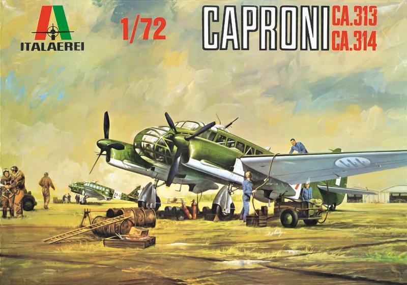 Italeri 1/72 Caproni Ca 313 314 Ltd Model Kit — official product photo 2