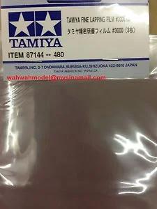 Tamiya Fine Lapping Film 3000 3pcs Model Kit — product photo