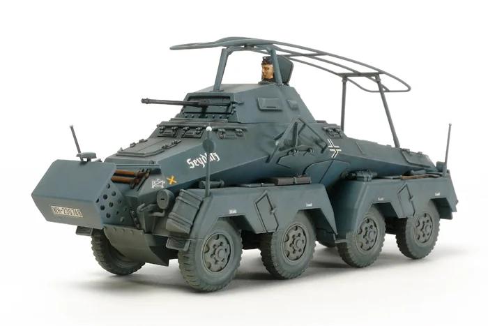 Tamiya 1/48 German 8 Wheeled SD Kfz 232 Model Kit — box art