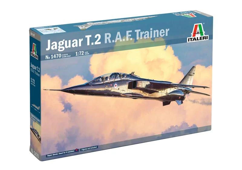 Italeri 1/72 Sepecat Jaguar T 2 RAF Trainer Model Kit — box art