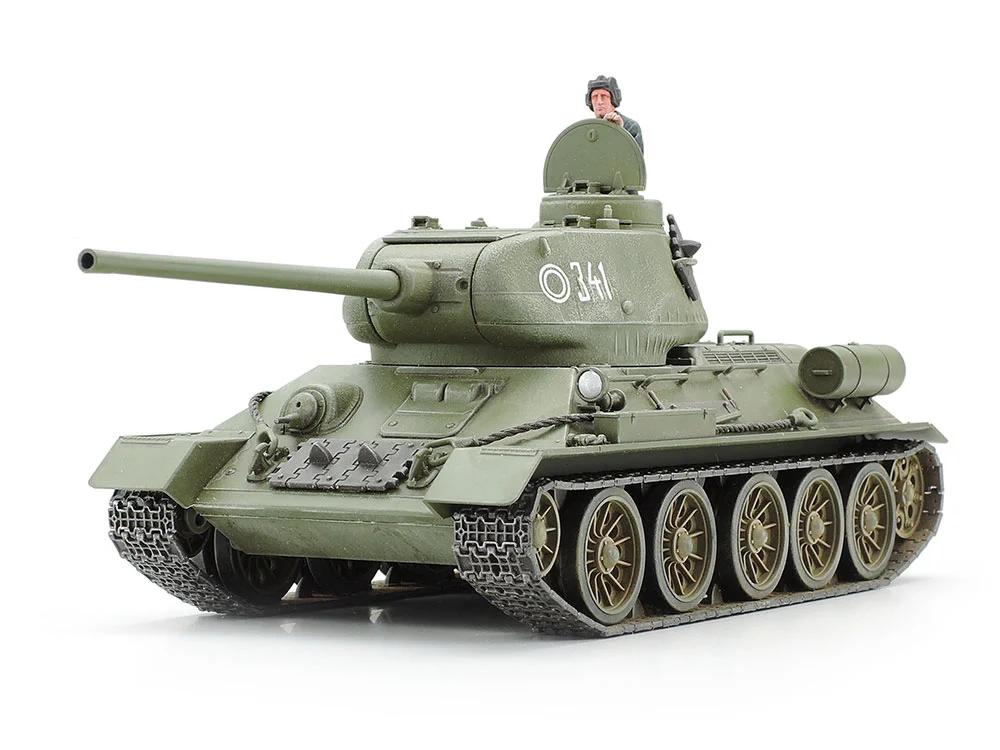 Tamiya 1/48 T-34-85 Russian Medium Tank — official product photo 1