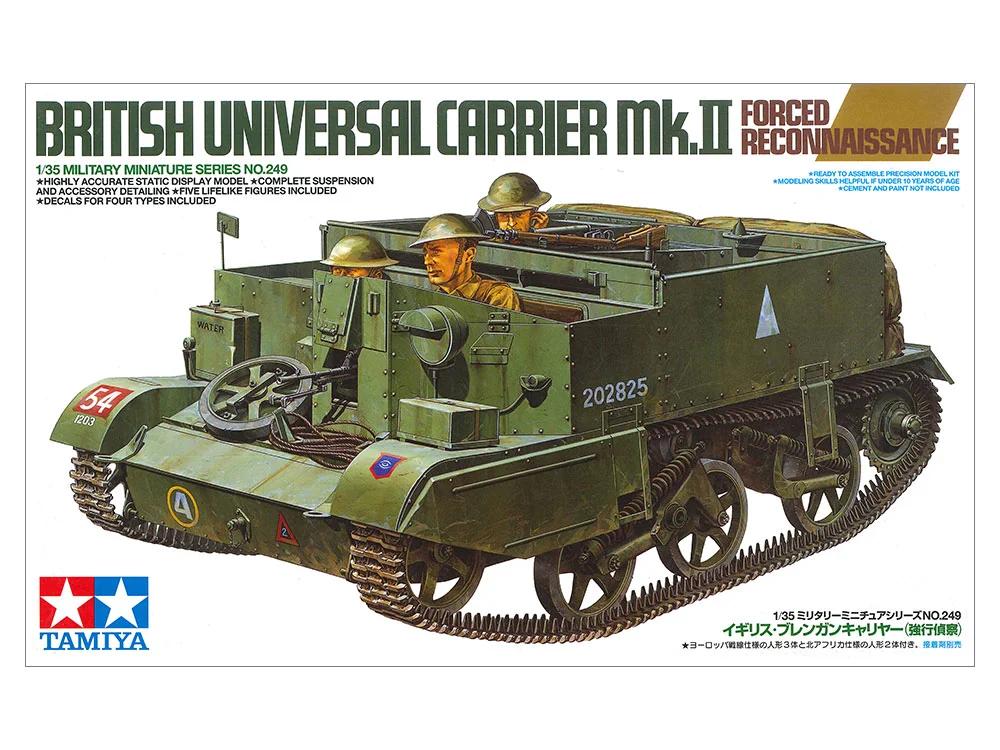 Tamiya British Univ Carrier MK II 35 Model Kit — official product photo 1