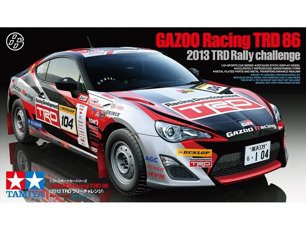 Tamiya 1/24 Gazoo Racing Trd 86 Rally Model Kit — official product photo 2