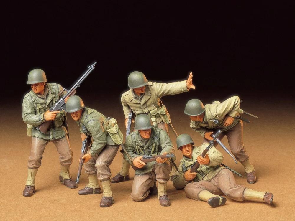 Tamiya 1/35 US Army Assault Infantry Model Kit — official product photo 1