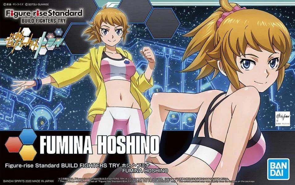Bandai Build Fighters Try Fumina Hoshino Fig-ri Model Kit — box art
