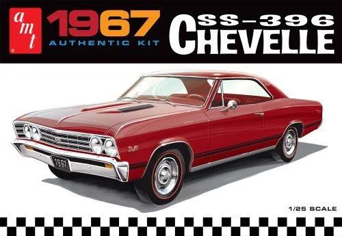 AMT 1/25 67 Chevy Chevelle Ss396 Model Kit — box art